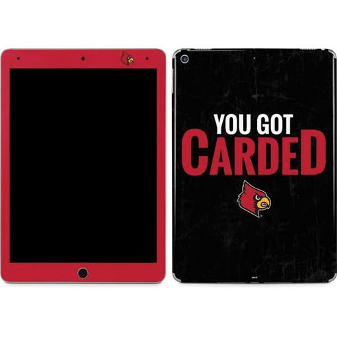 University of Louisville You Got Carded iPad Skins