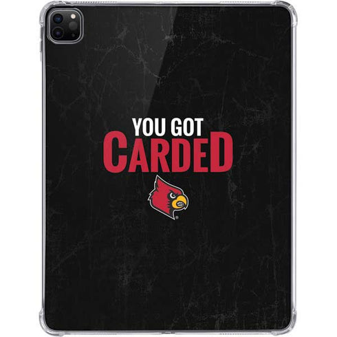 University of Louisville You Got Carded iPad Pro 11in (2024) Clear Case