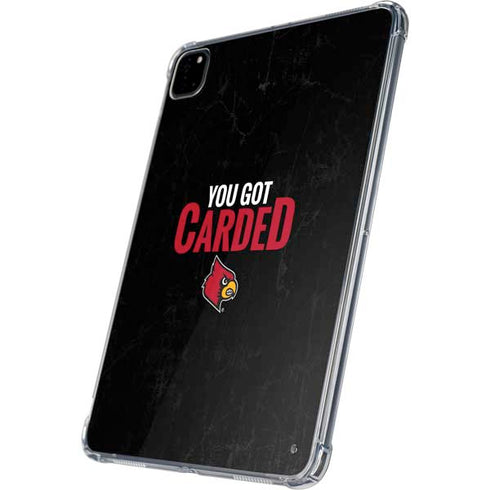 University of Louisville You Got Carded iPad Pro 11in (2024) Clear Case