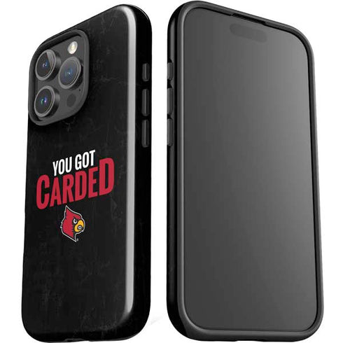 University of Louisville You Got Carded iPhone 16 Pro Impact Case