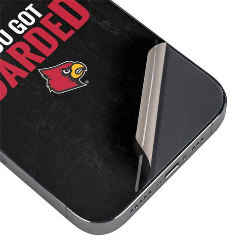 University of Louisville You Got Carded iPhone 16 Pro Skin