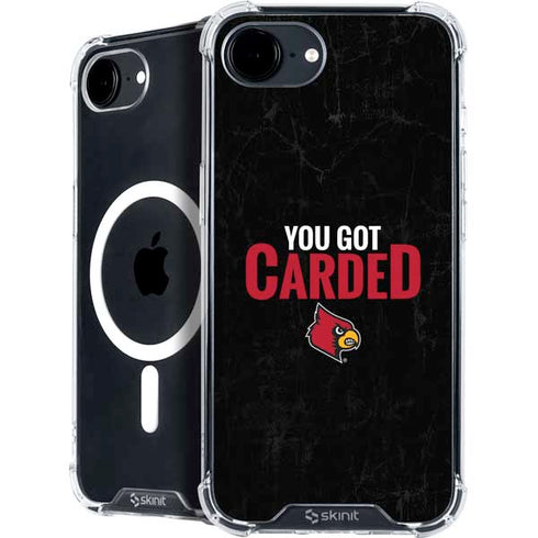 University of Louisville You Got Carded iPhone 16e MagSafe Case