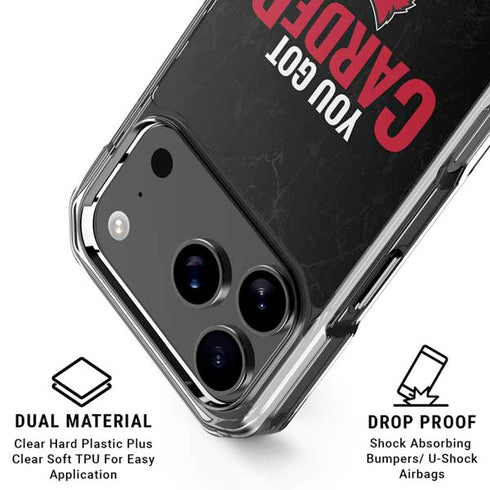University of Louisville You Got Carded iPhone 18 Pro Clear Case