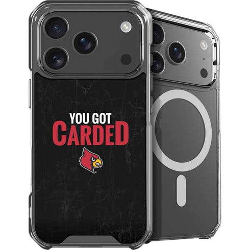 University of Louisville You Got Carded iPhone 18 Pro Max MagSafe Case