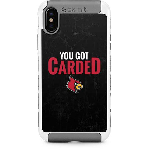 University of Louisville You Got Carded iPhone Cases