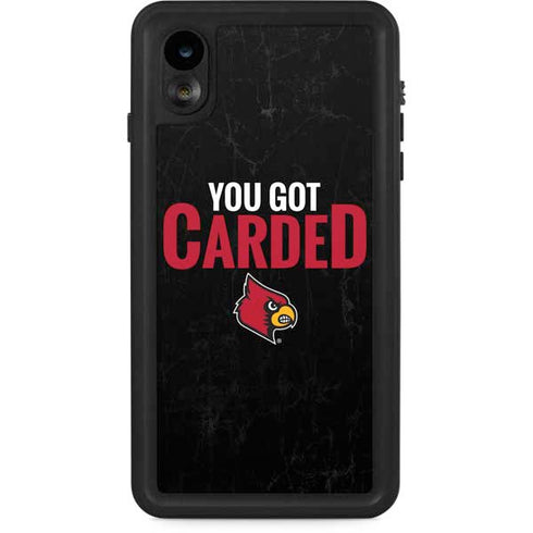 University of Louisville You Got Carded iPhone Cases