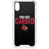University of Louisville You Got Carded iPhone XS Clear Case