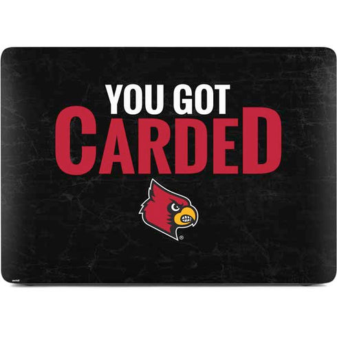 University of Louisville You Got Carded Apple MacBook Air Skin
