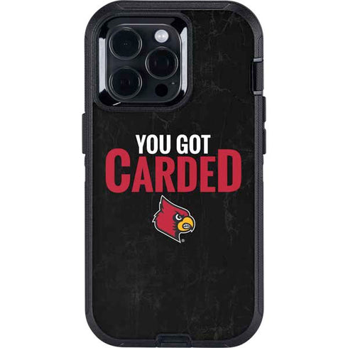 University of Louisville You Got Carded Otterbox Defender iPhone Skin