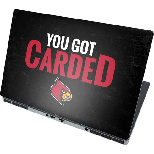 University of Louisville You Got Carded Dell Precision Skin
