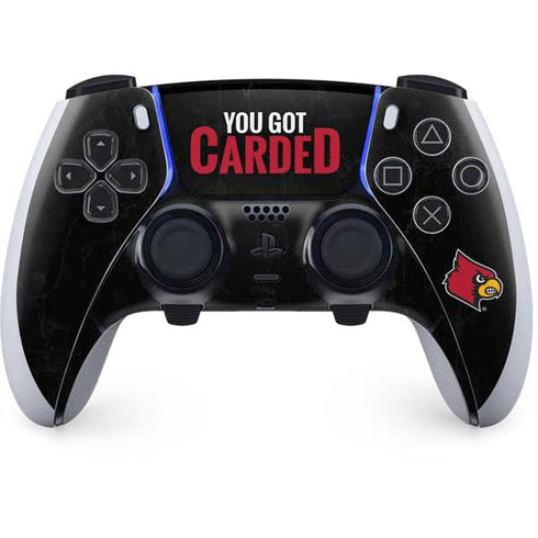 University of Louisville You Got Carded PS5 DualSense Edge Pro Controller Skin