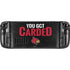 University of Louisville You Got Carded Steam Deck Handheld Gaming Computer Skin