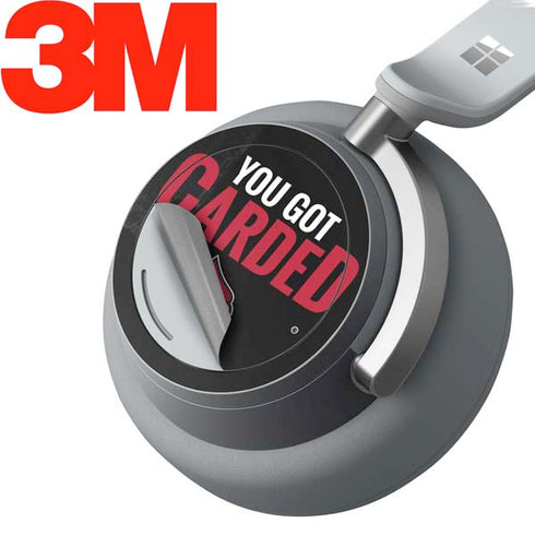 University of Louisville You Got Carded Surface Headphones Skin