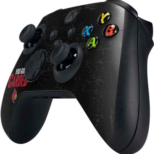 University of Louisville You Got Carded Xbox Series X Controller Skin