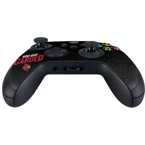 University of Louisville You Got Carded Xbox Series X Controller Skin