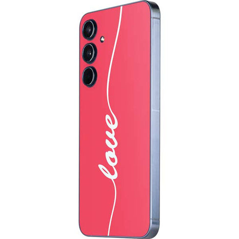 Love Banner Galaxy A35 5G Skin