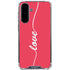 Love Banner Galaxy A36 5G Clear Case