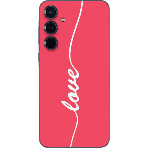 Love Banner Galaxy A36 5G Skin