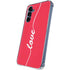 Love Banner Galaxy A55 5G Clear Case