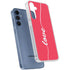 Love Banner Galaxy A55 5G Clear Case