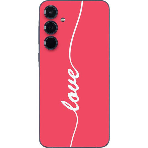 Love Banner Galaxy A55 5G Skin