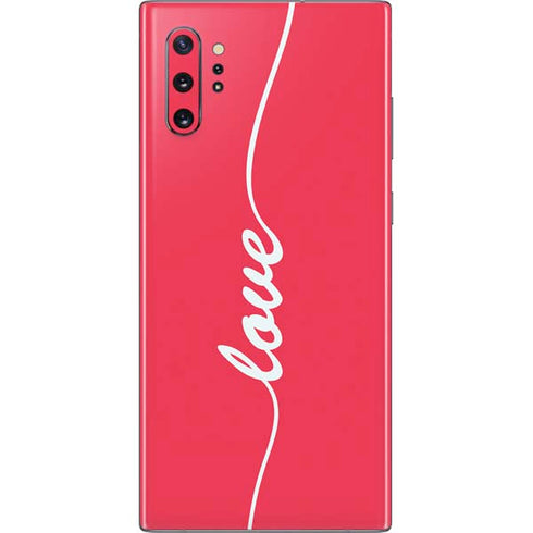 Love Banner Galaxy Note 10 Plus Skin
