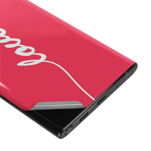 Love Banner Galaxy Note 10 Plus Skin
