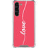 Love Banner Galaxy S24 FE Clear Case