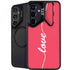 Love Banner Galaxy S24 FE Kickstand Case