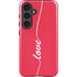 Love Banner Galaxy S25 Plus Impact Case