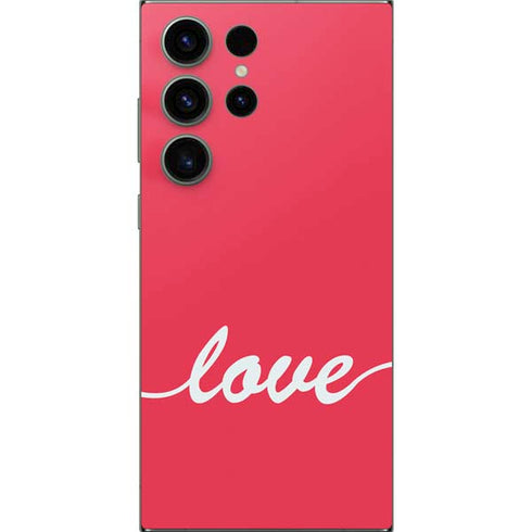 Love Banner Galaxy S25 Ultra Skin