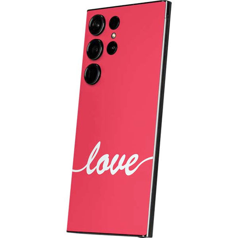 Love Banner Galaxy S25 Ultra Skin