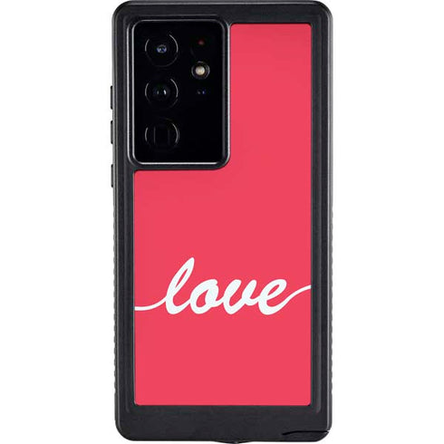 Love Banner Galaxy S24 Ultra Waterproof Case