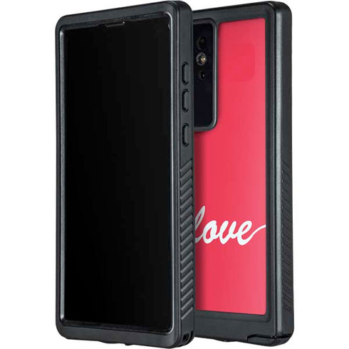 Love Banner Galaxy S24 Ultra Waterproof Case