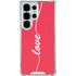 Love Banner Galaxy S25 Ultra Clear Case