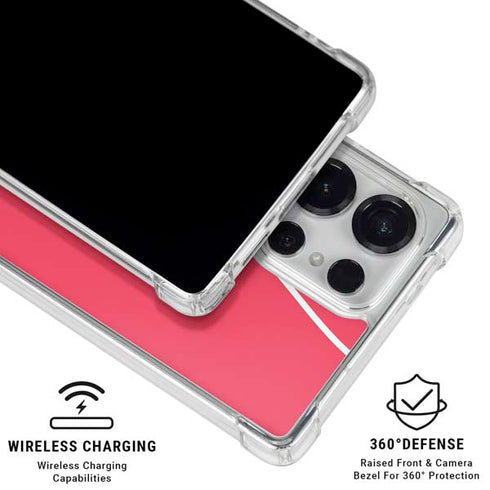 Love Banner Galaxy S25 Ultra Clear Case