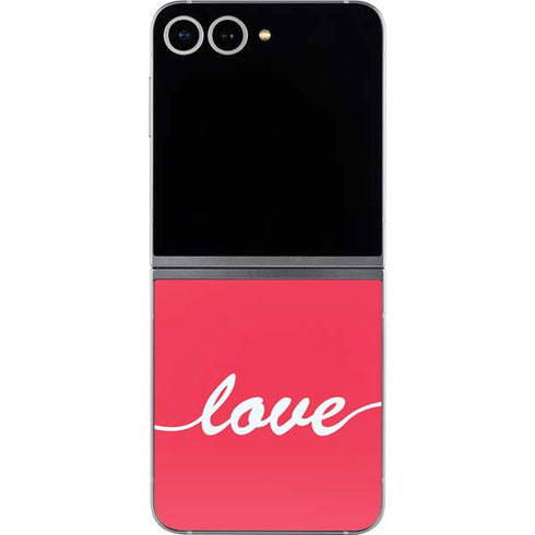 Love Banner Galaxy Z Flip6 Skin