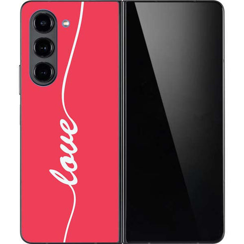 Love Banner Galaxy Z Fold5 5G Skin