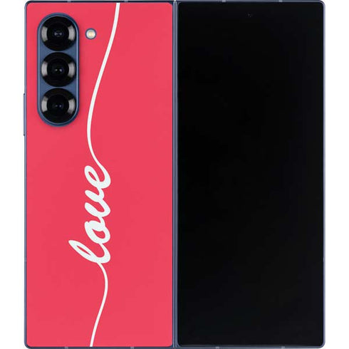 Love Banner Galaxy Z Fold6 Skin