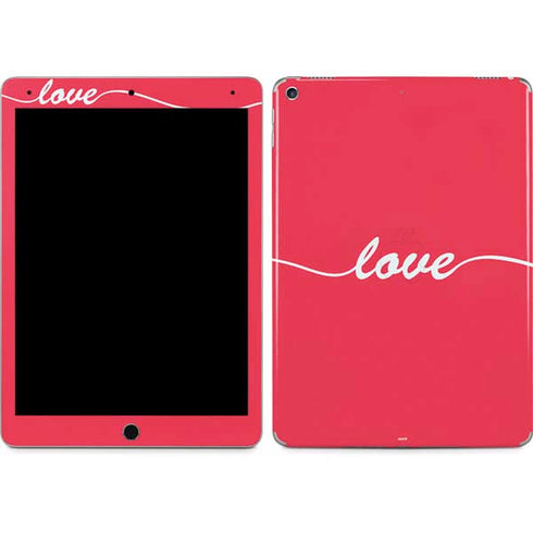 Love Banner iPad Skins