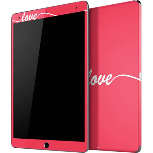 Love Banner iPad Skins