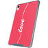 Love Banner iPad 11th Gen (2025) Clear Case