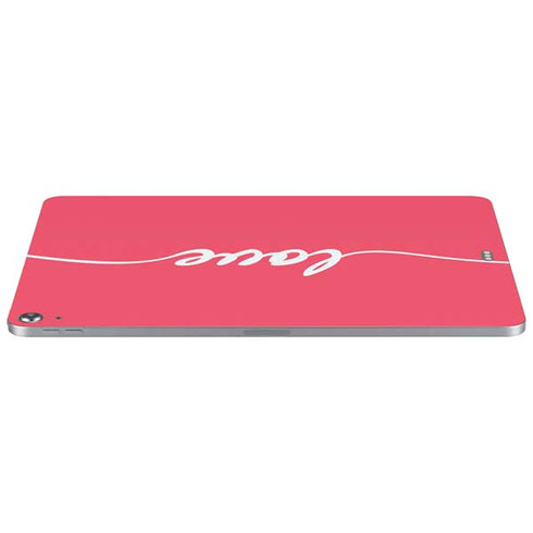 Love Banner Apple iPad Air Skin