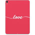 Love Banner Apple iPad Pro Skin