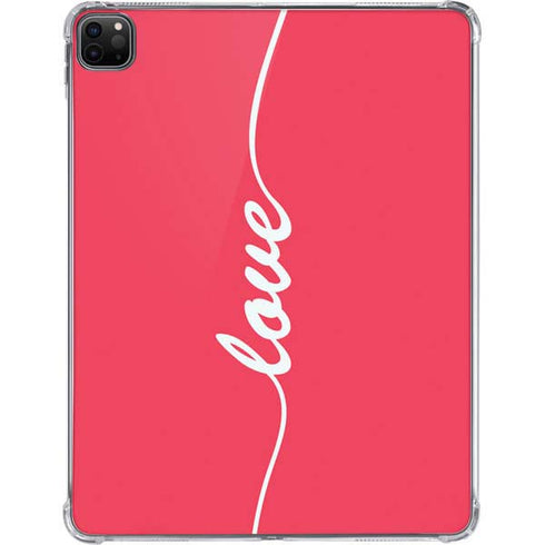 Love Banner iPad Pro 11in (2024) Clear Case
