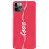 Love Banner iPhone Cases