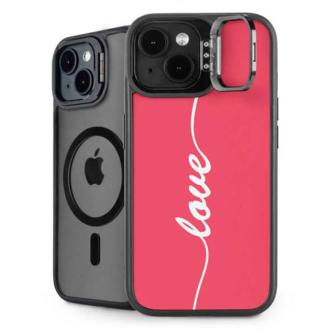 Love Banner iPhone 14 Plus Kickstand Case