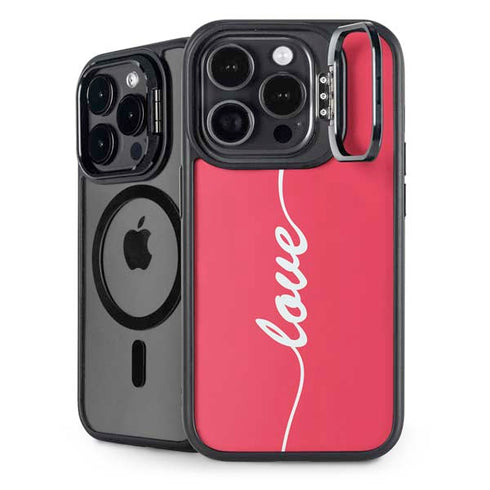 Love Banner iPhone 14 Pro Max Kickstand Case