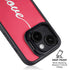 Love Banner iPhone 15 Plus Kickstand Case