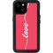 Love Banner iPhone 15 Plus Waterproof Case